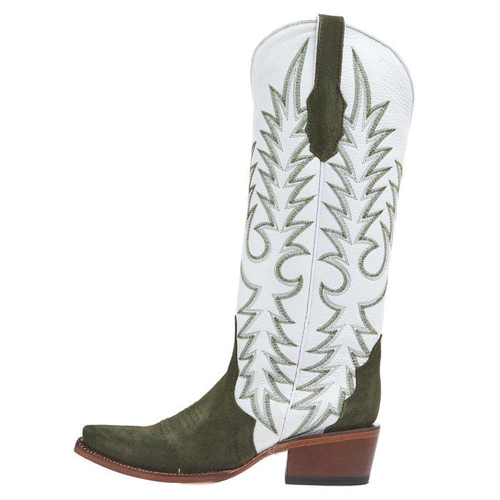 Tanner Mark Boots Women's Sage Roughout Vamp 14