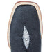 Tanner Mark Boots Women`s Black Stingray Print 13 In Toscana Blue Top Cowgirl Boot