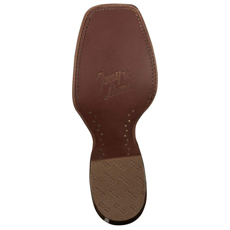 Tony Lama Men's Hudson 11in Shaft Wide Square Toe Western Boot