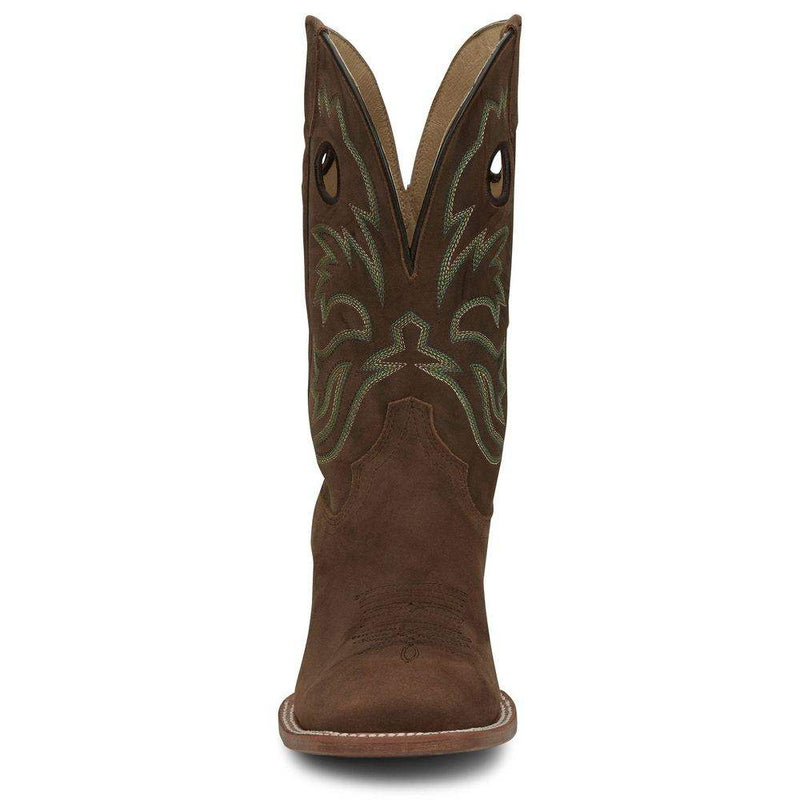 Tony Lama Men's Hudson 11in Shaft Wide Square Toe Western Boot