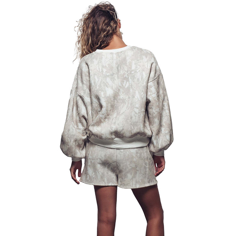 Trend:Notes Women's Khaki Chill Weekend Camo Set