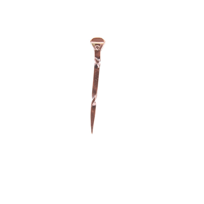 Russell`S Farrier Services Handmade Copper Flat Two Twist Cowboy Toothpick