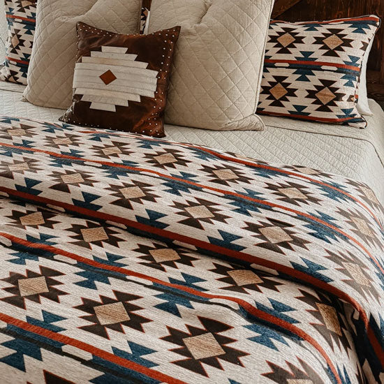 Hiend Accents Paseo Road by Mariella Chenille Comforter Set
