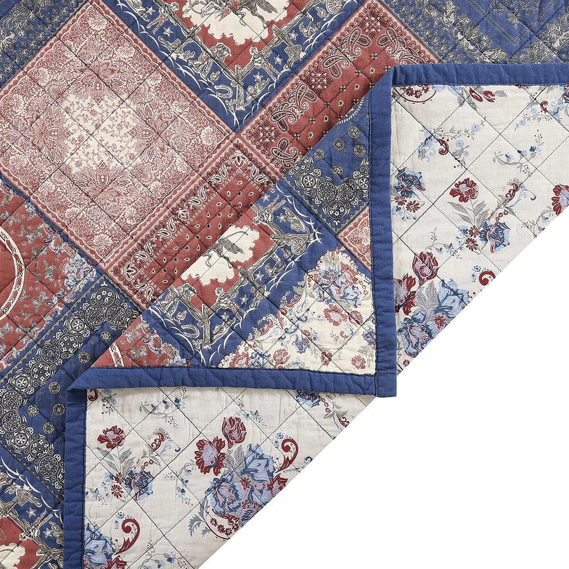 Hiend Accents Patchwork Bandana Quilt Set