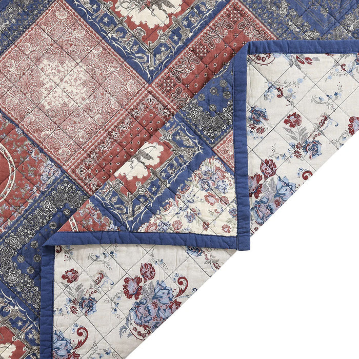 Hiend Accents Patchwork Bandana Quilt Set