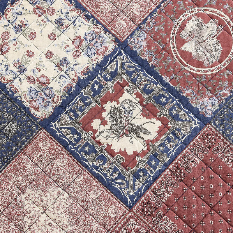 Hiend Accents Patchwork Bandana Quilt Set
