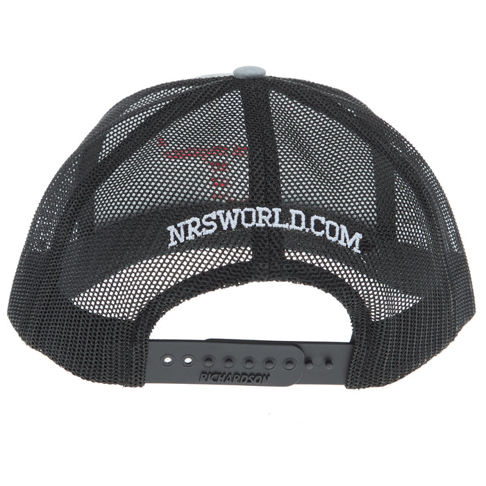 NRS Teamroper Grey and Black Flag Logo Cap