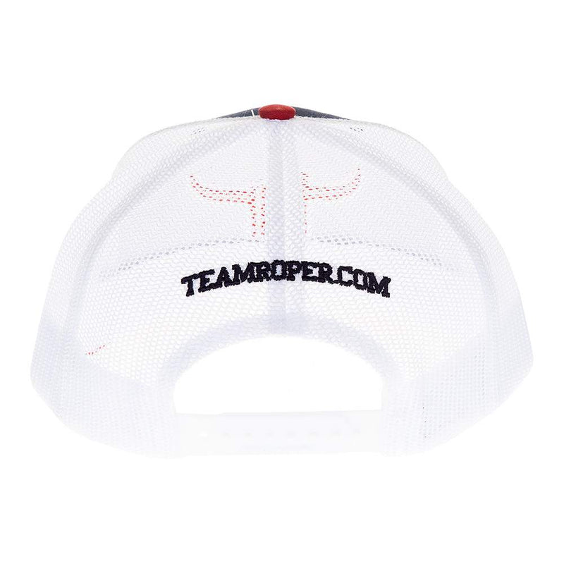 NRS Team Roper Navy/White/Red Cap
