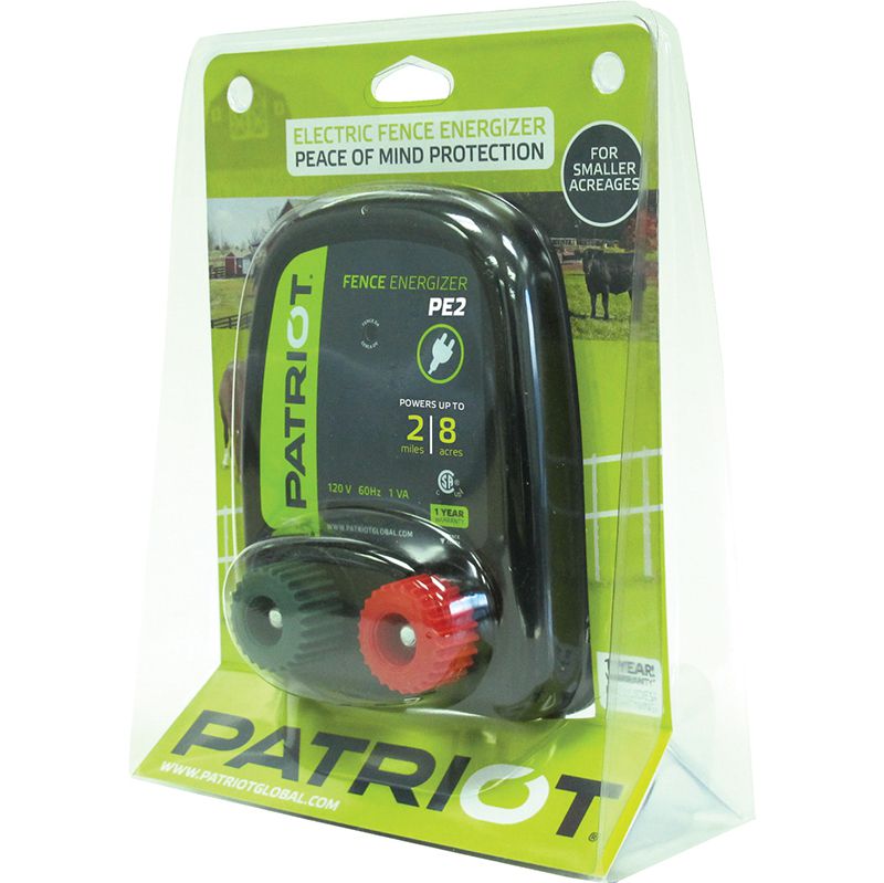Patriot Fencing PE2 Energizer (AC) 110V
