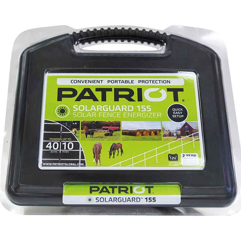 Patriot Fencing SOLARGUARD 150 Fence Energizer (12V)