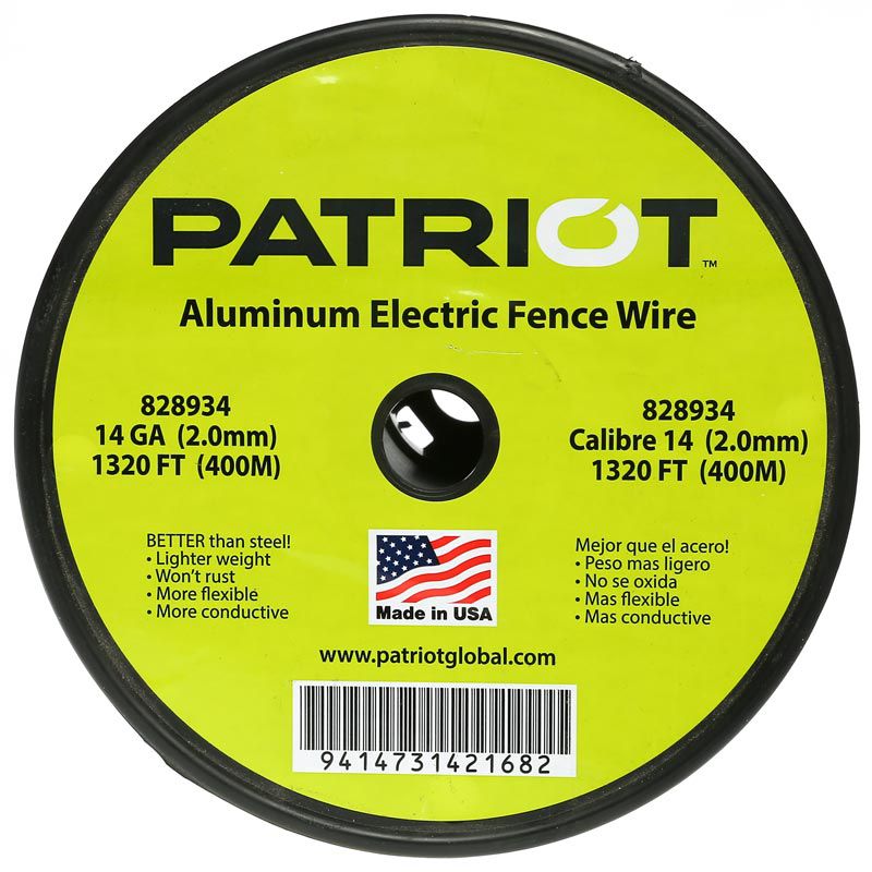Patriot Fencing Aluminum Wire 14GA 1320`