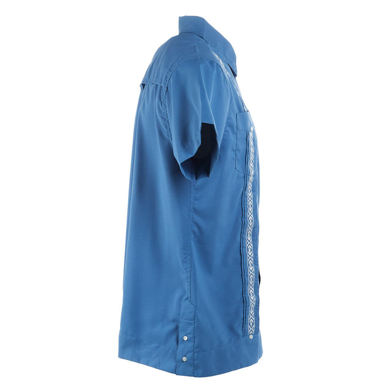 Texas Standard Men's Guayabera Libra Cielo Shirt