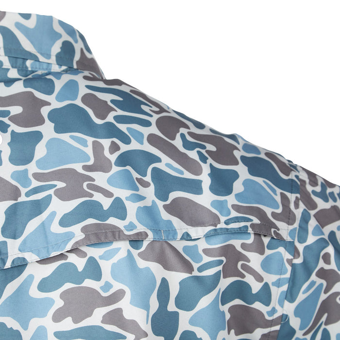 Texas Standard Men's Guayabera Libra Camo Frio Shirt