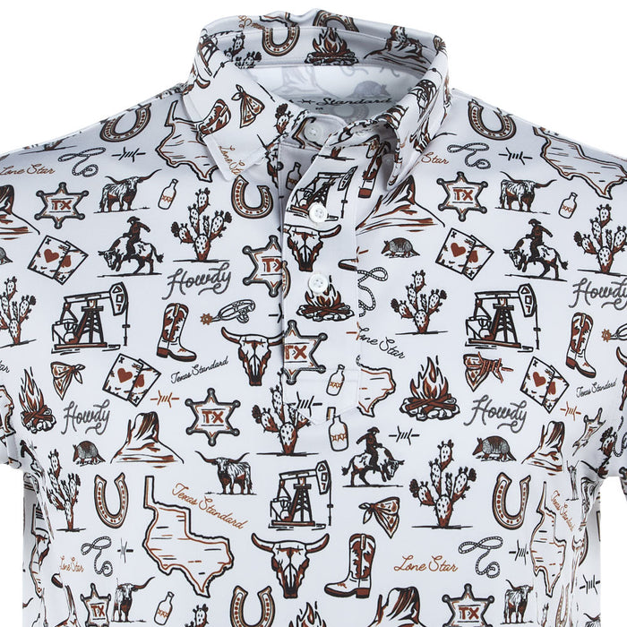 Texas Standard Men's Outlaw Traditions Polo