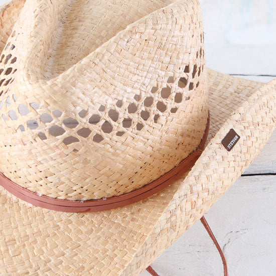 Stetson Hats Bridger 3 1/2in Brim Straw Hat
