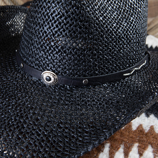 Stetson Hats Onyx Black Summer Hat