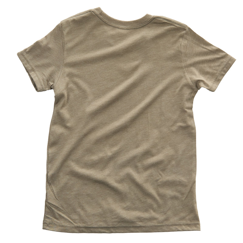 Twisted Filly Boys Cowboy Cadillac Olive Tee