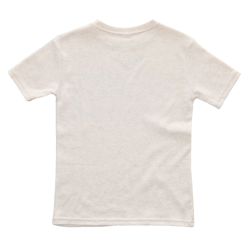 Twisted Filly Boys Buck Wild Oatmeal Short Sleeve Tee