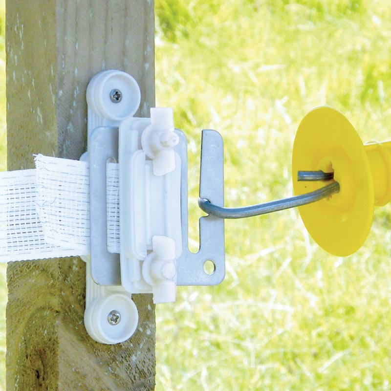 Patriot Fencing White Wide Tape Corner/End Strain 2/pk
