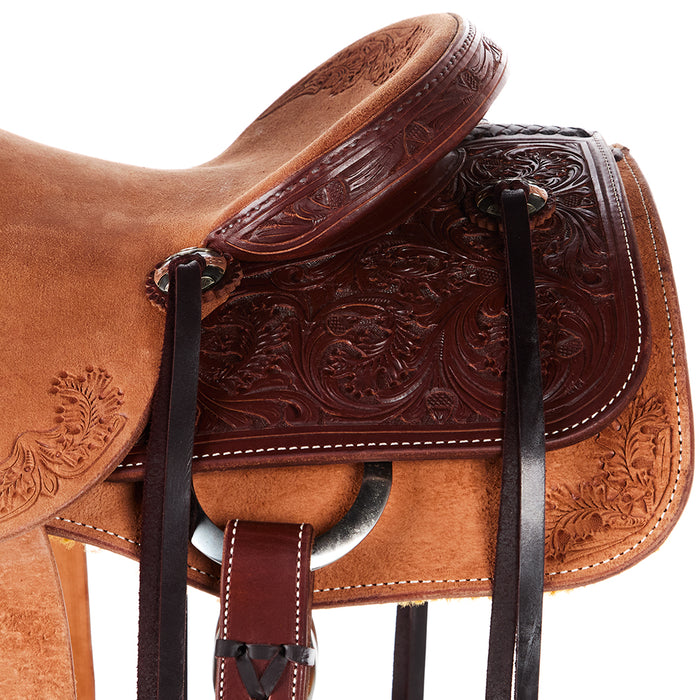 Trent Ward 3/4 Breed Acorn/Oak Heavy Oil WJ Ranch Roper