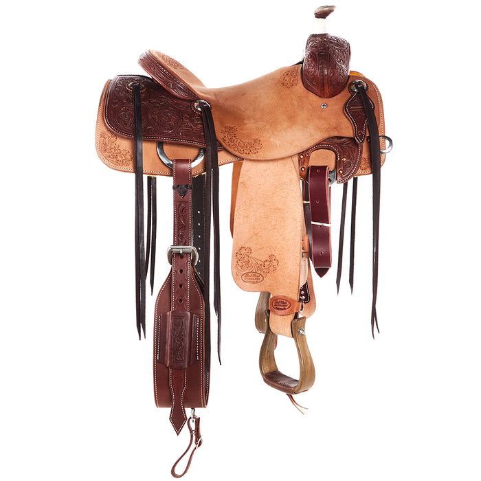 Trent Ward 3/4 Breed Acorn/Oak Heavy Oil WJ Ranch Roper