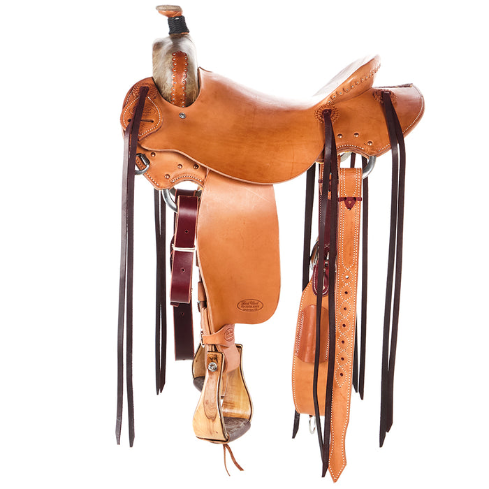 Trent Ward Roughout with a Rawhide Swell WJ Ranch Roper