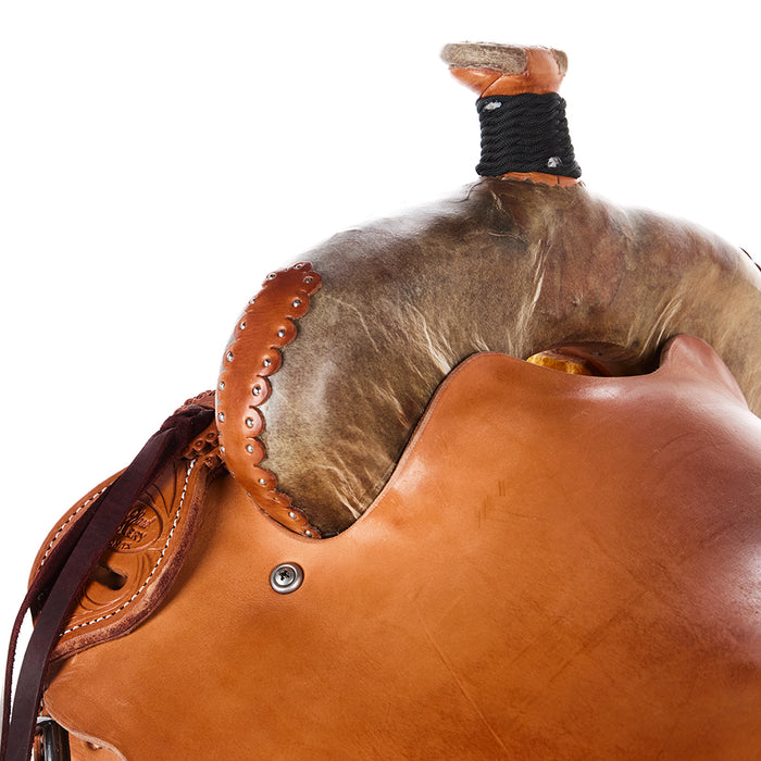 Trent Ward Roughout with a Rawhide Swell WJ Ranch Roper