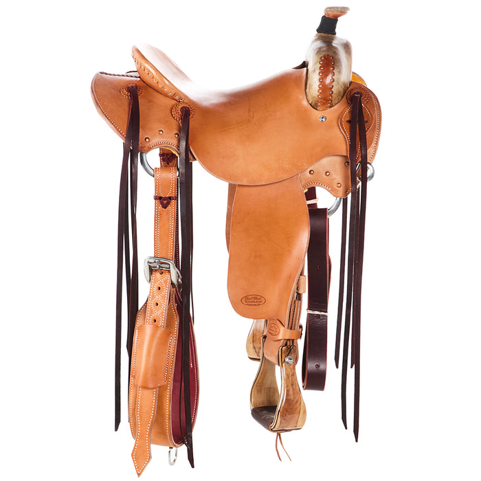 Trent Ward Roughout with a Rawhide Swell WJ Ranch Roper