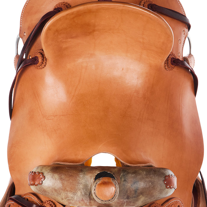 Trent Ward Roughout with a Rawhide Swell WJ Ranch Roper