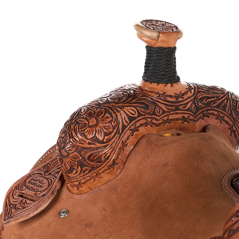 Trent Ward 1/4 Breed Floral with Full Border Arizona Team Roper
