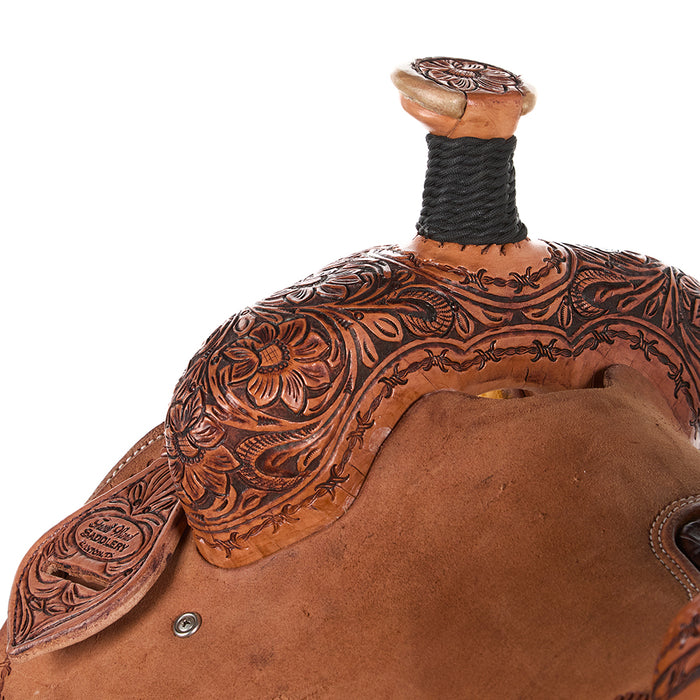 Trent Ward 1/4 Breed Floral with Full Border Arizona Team Roper