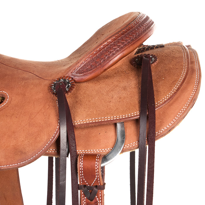 Trent Ward 1/3 Breed Basket Stamp Sam Houston Ranch Roper