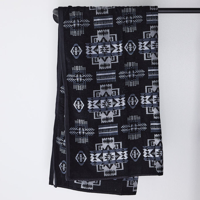 Rod's True Western Southwest Black and White Oversized Towel
