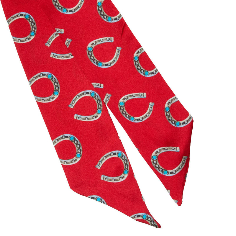 West And Company Red Lainey Horseshoe Twilly