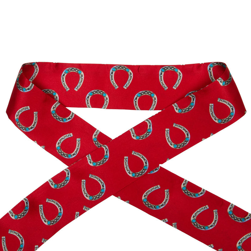 West And Company Red Lainey Horseshoe Twilly