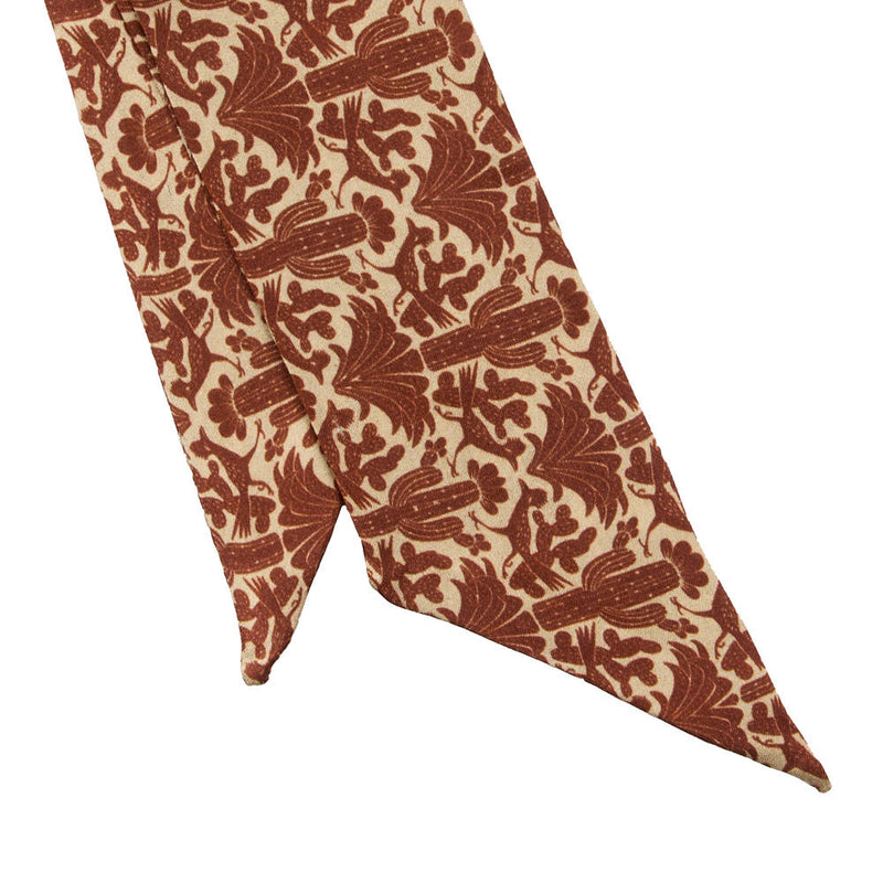 West And Company Tan & Brown Desert Dunes Twilly