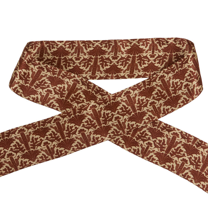 West And Company Tan & Brown Desert Dunes Twilly