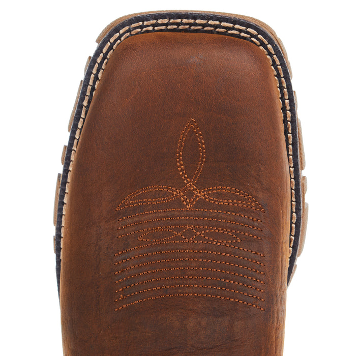 Tony Lama Mens TLX Roustabout Cognac 11 In Brown Top Waterproof Square Steel Toe