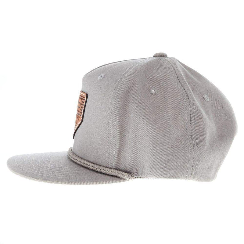 NRS Grey with Rope Patch Cap