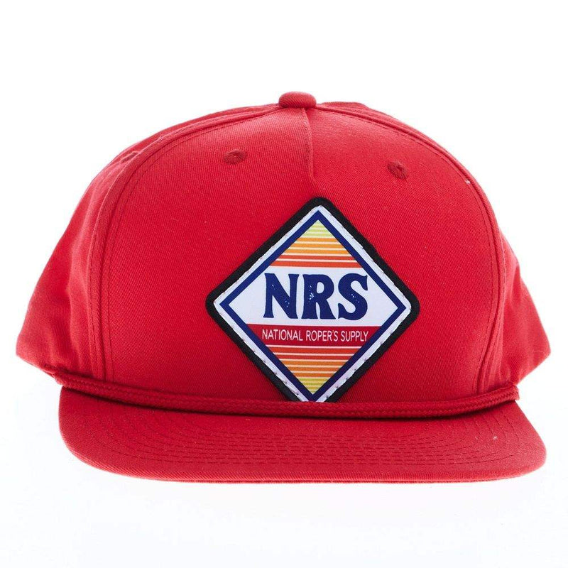 NRS Red with Rope Logo Cap