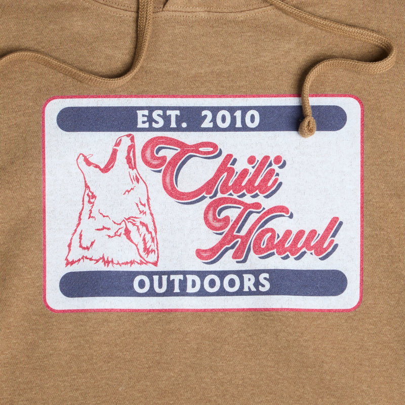 The Whole Herd Men's Chili Howl American Hoodie