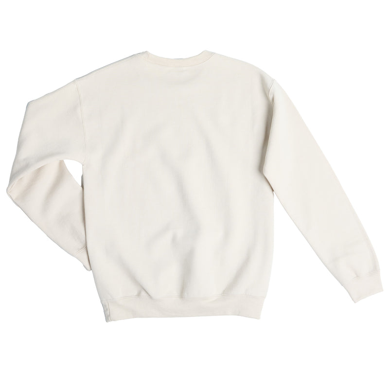 The Whole Herd Women's Checkered Bronc Crewneck Sweatshirt