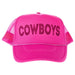 The Whole Herd Women's Cowboys Trucker Cap
