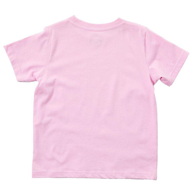 The Whole Herd Youthr Pink Checker Bronc Tee