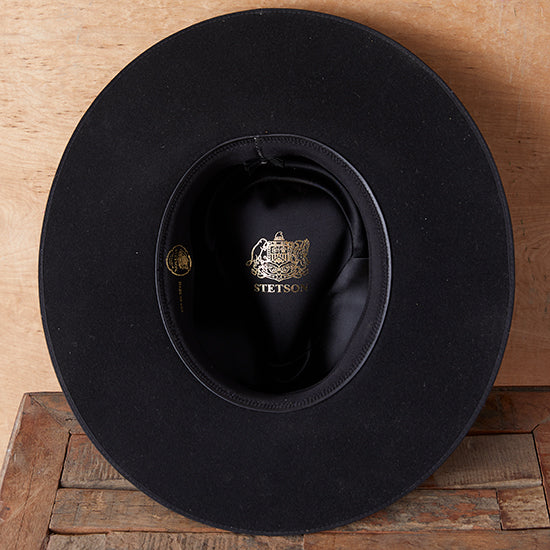 Stetson Hats Black Midtown 2 3/4in. Bound Edge Brim Fashion Hat
