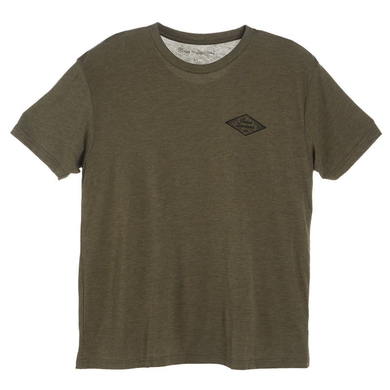 Texas Standard Heritage Ride On Green Tee