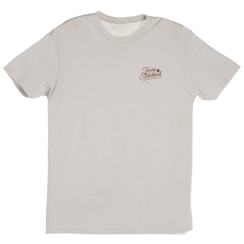 Texas Standard Heritage Smoke White Tee