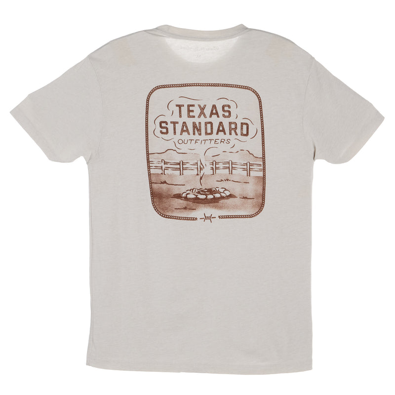 Texas Standard Heritage Smoke White Tee