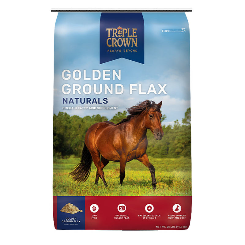 Triple Crown Feed Golden Ground Flax Naturals