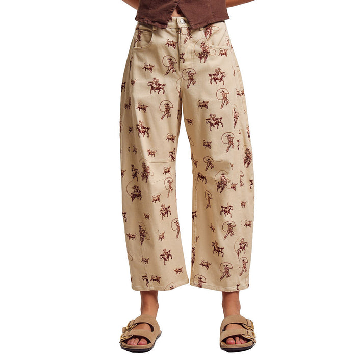 Trend:Notes Women's Rodeo Round Up Barrel Jeans